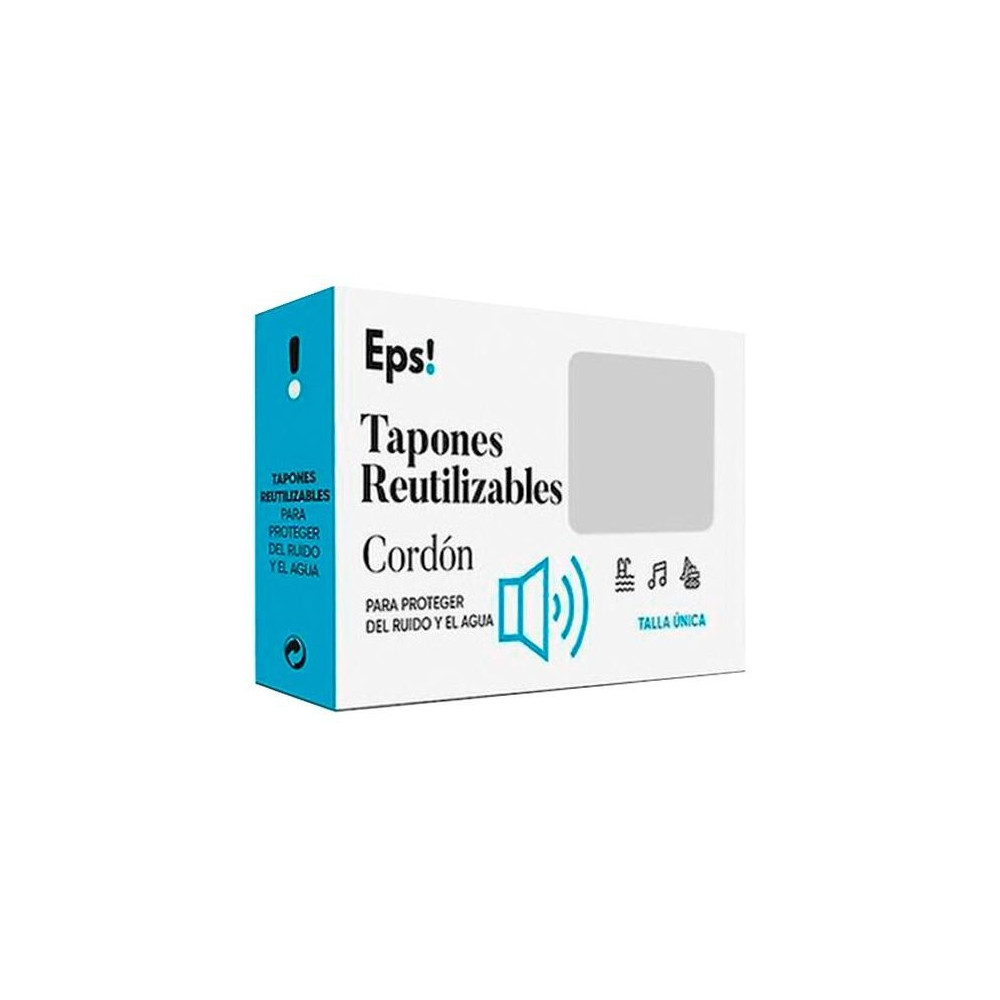 Deiterseps! Tapón Reutilizable Cordón 2Ud