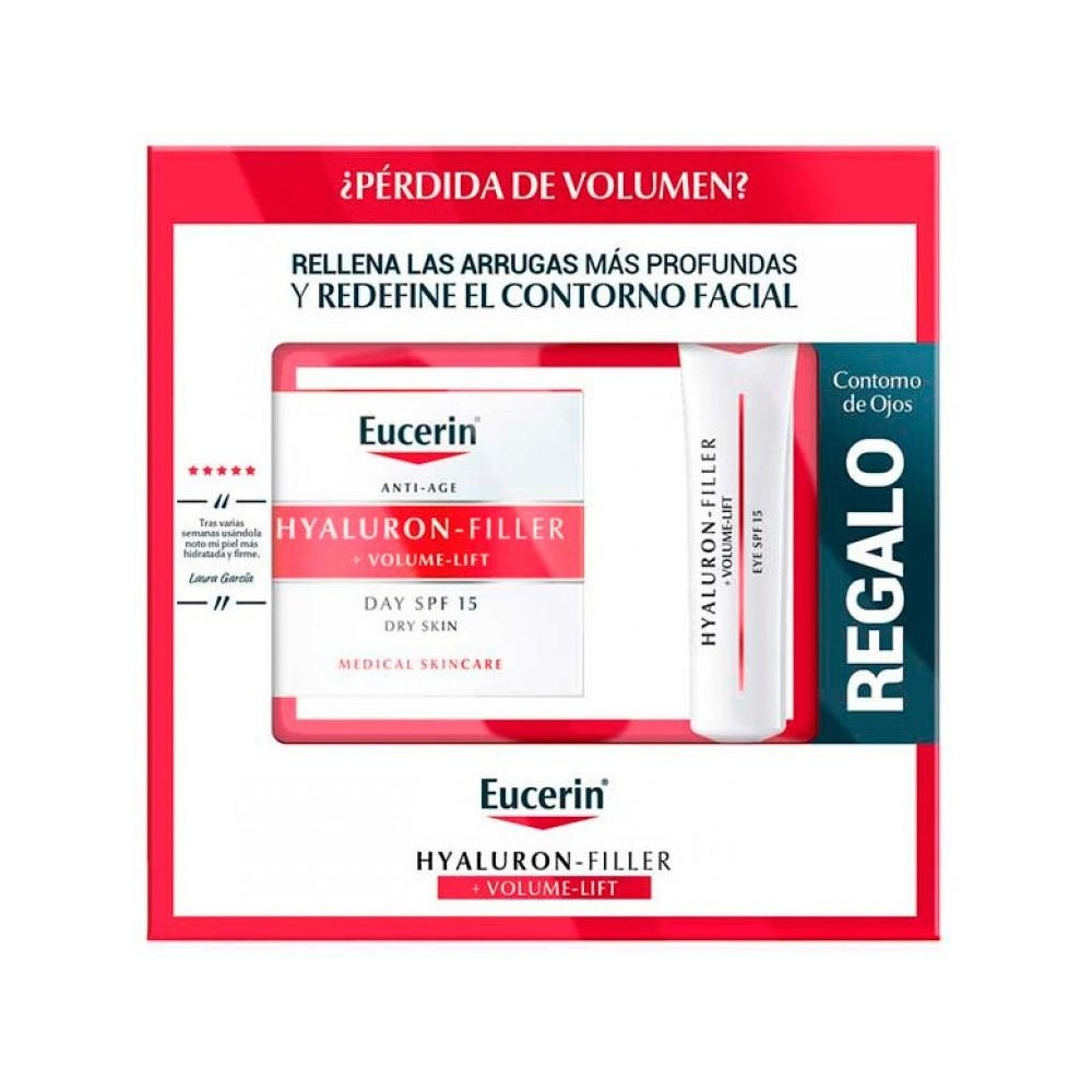 Eucerin Hyaluron Filler Crema Para Piel Normal Y Mixta + Contorno De Ojos Pack 2U