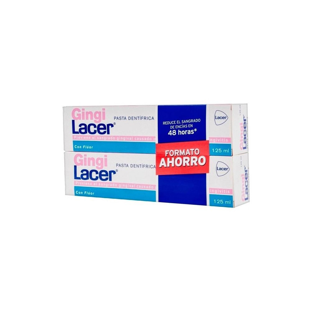 Lacer Gingilacer Pack De Pasta Dentífrica 125Ml + 125Ml 2U