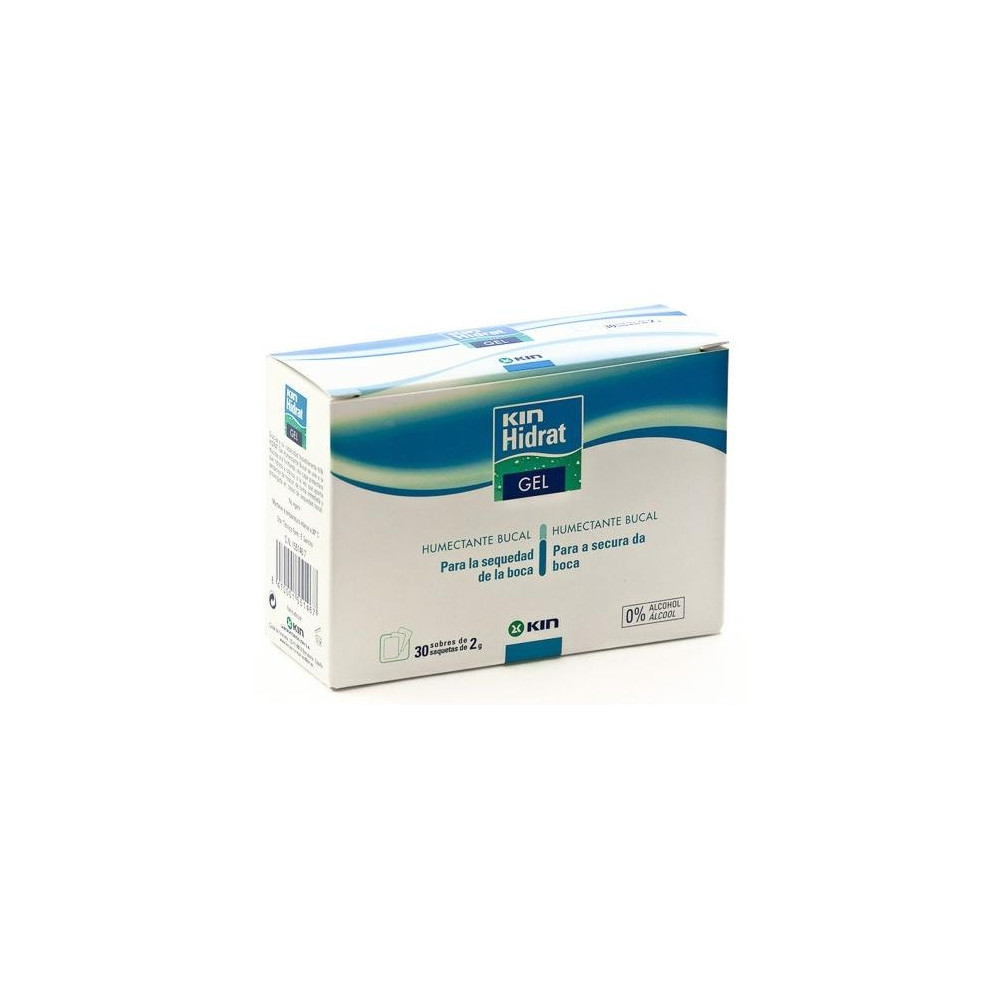 Kin Hidrat Gel Humectante Bucal 30 Sobres