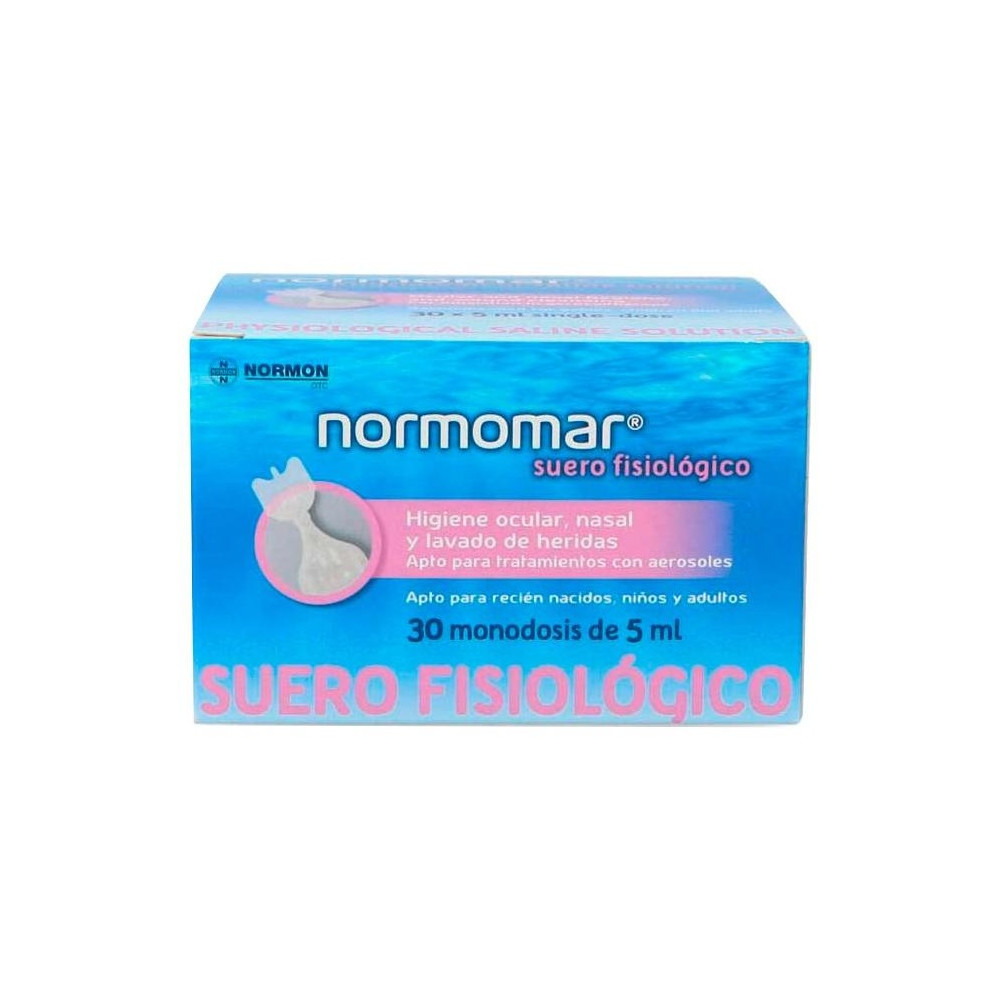 Normomar Suero Fisiológico Bebé 30 Ampollas