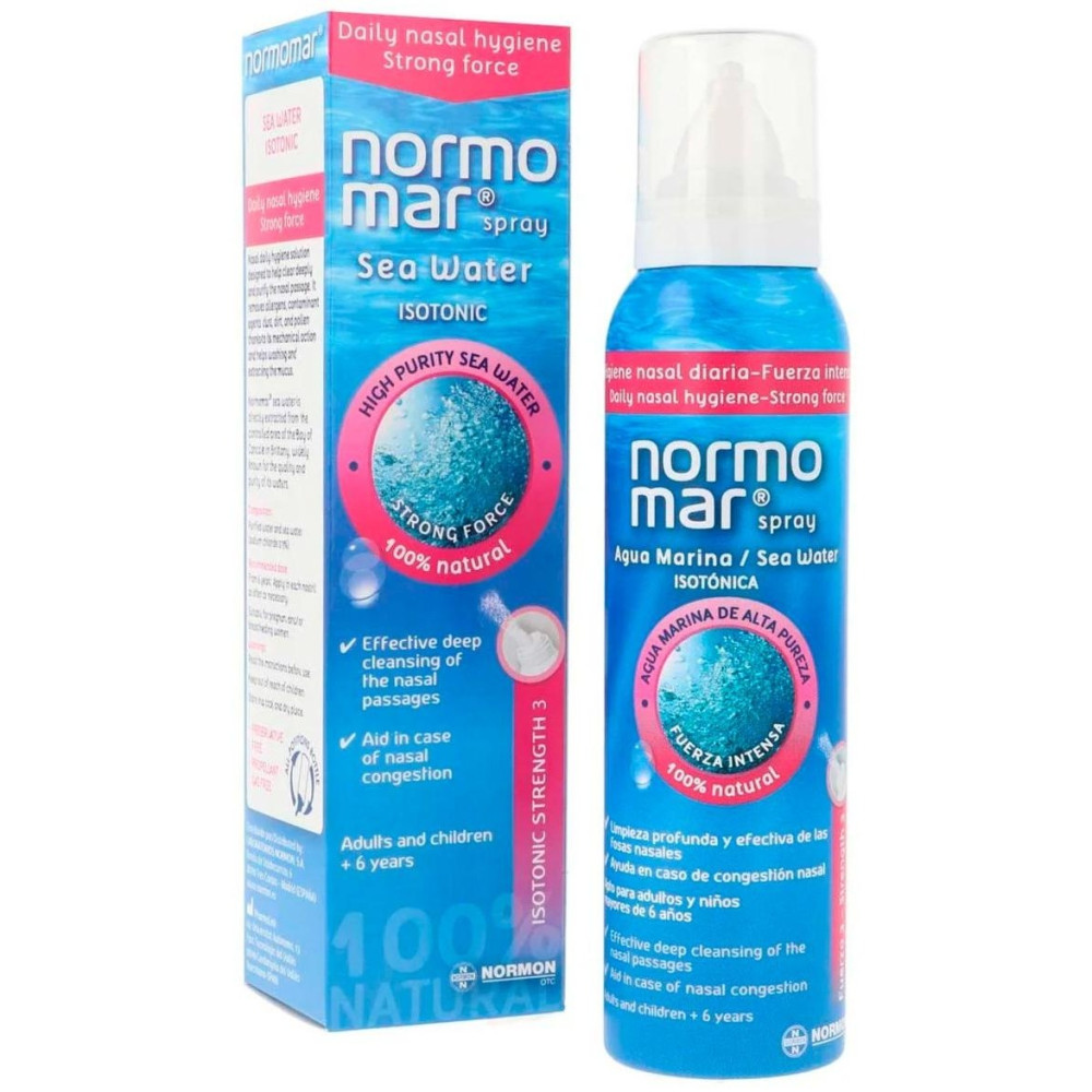 Normomar Agua Marina Spray Con Fuerza Intensa 120Ml