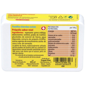 Esi Trepat Diet Propolaid Pastillas Blandas Suizas Miel 50G