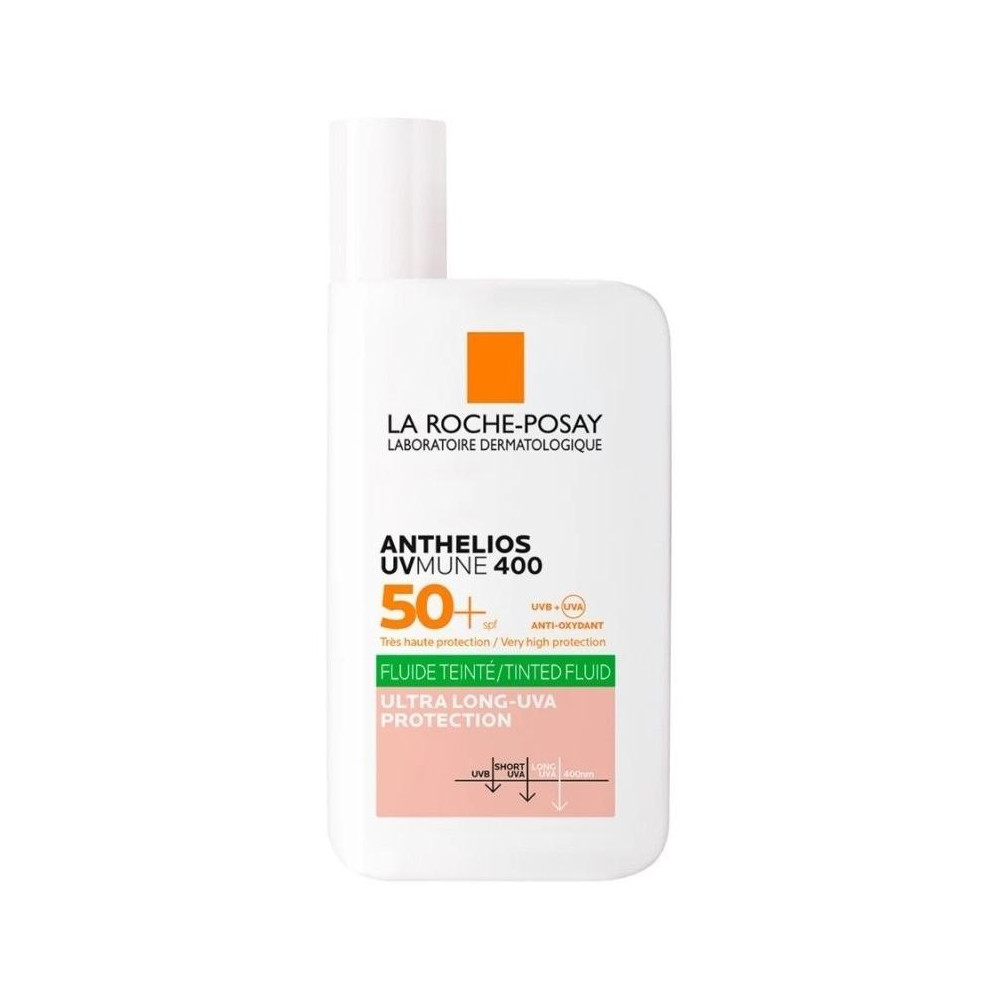 La Roche-Posay Anthelios Uvmune 400 Oil Control Fluido Spf50+ Con Color 50Ml