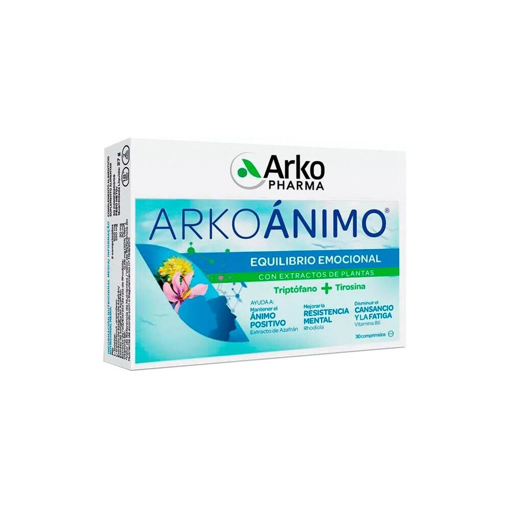Arkopharma Complemento Alimenticio Arkoánimo 30 Comprimidos