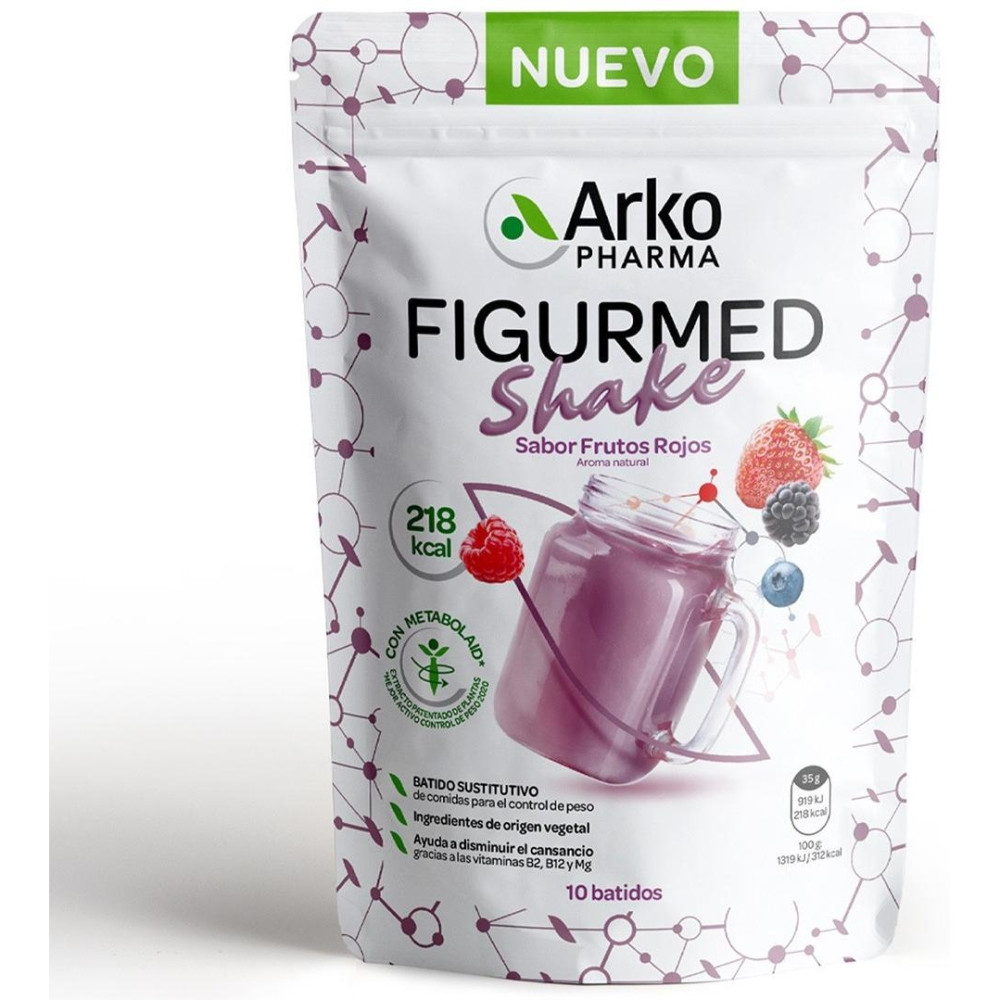 Arkopharma Figurmed Shake Frutos Rojos 350G