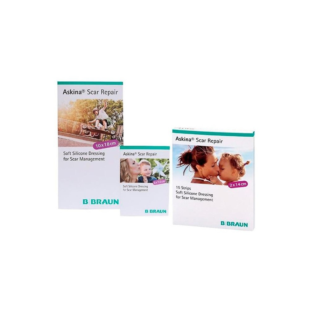 Askina Scar Repair 5X7,5 Cm 5 Laminas