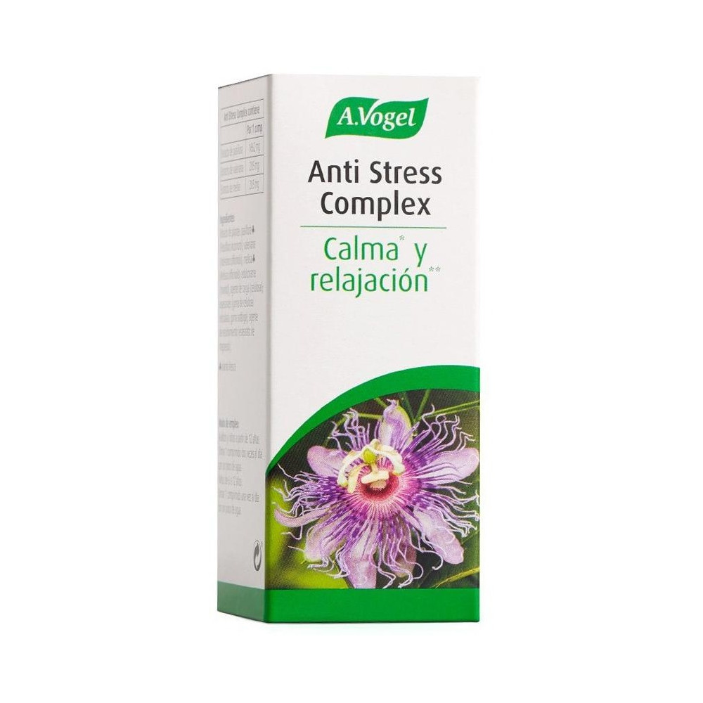 A. Vogel Anti-Stress Complex Suplemento Para Relajar El Sistema Nervioso 30 Comprimidos