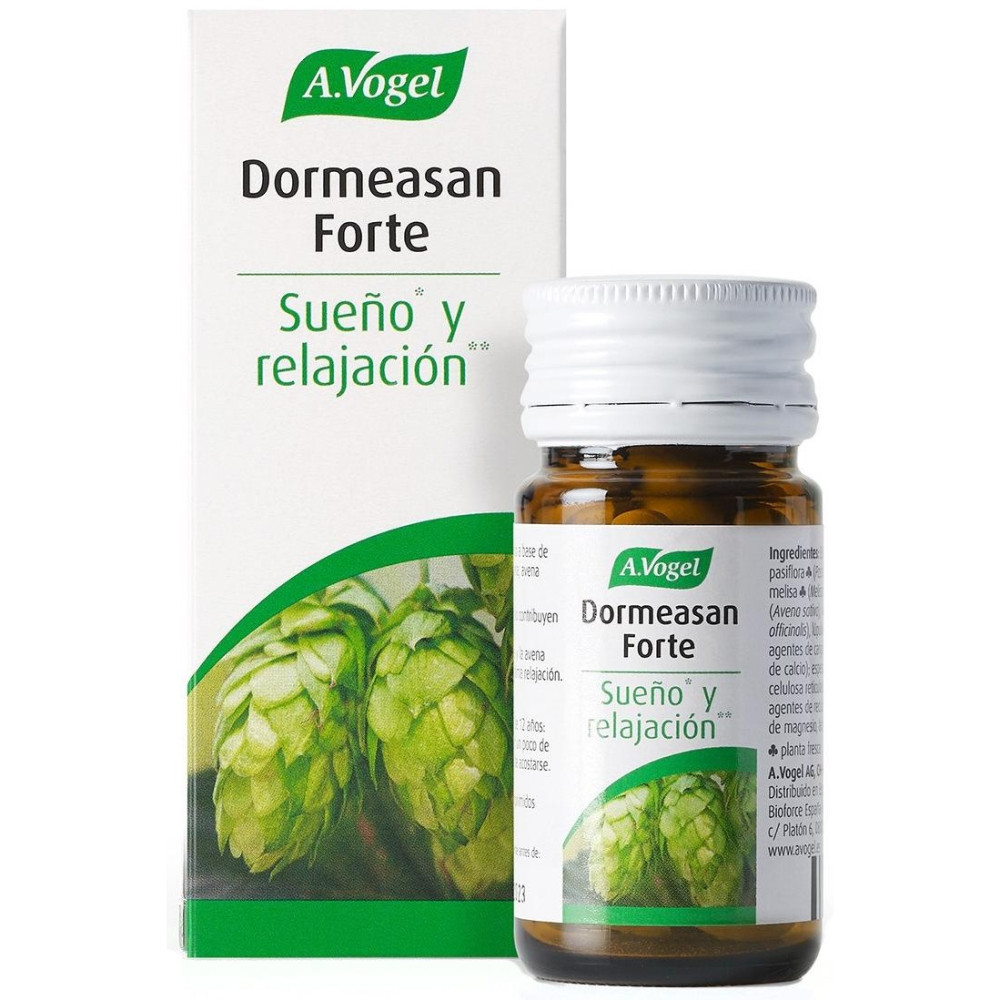 A.Vogel Suplemento Alimenticio Dormeasan Forte Para La Conciliación Del Sueño 30 Comprimidos