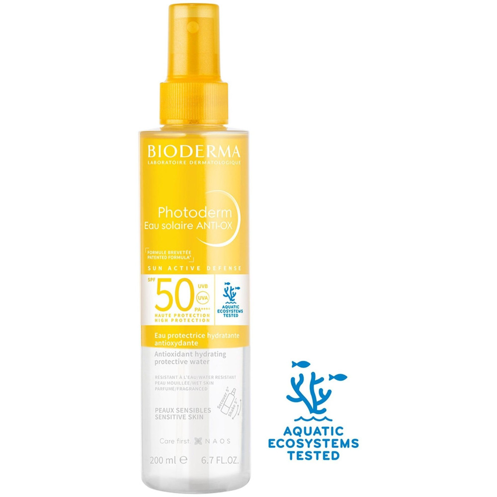 Photoderm Agua Antioxidante Hidratante Protectora Spf50 Bioderma