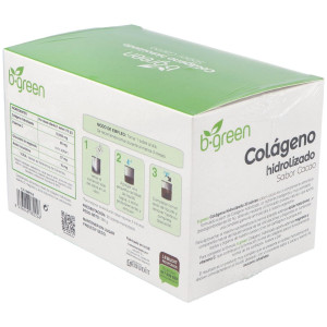 B Green Colágeno Hidrolizado Cacao 30 Sobres