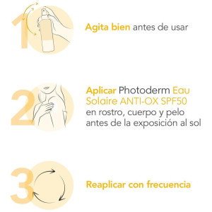 Photoderm Agua Antioxidante Hidratante Protectora Spf50 Bioderma