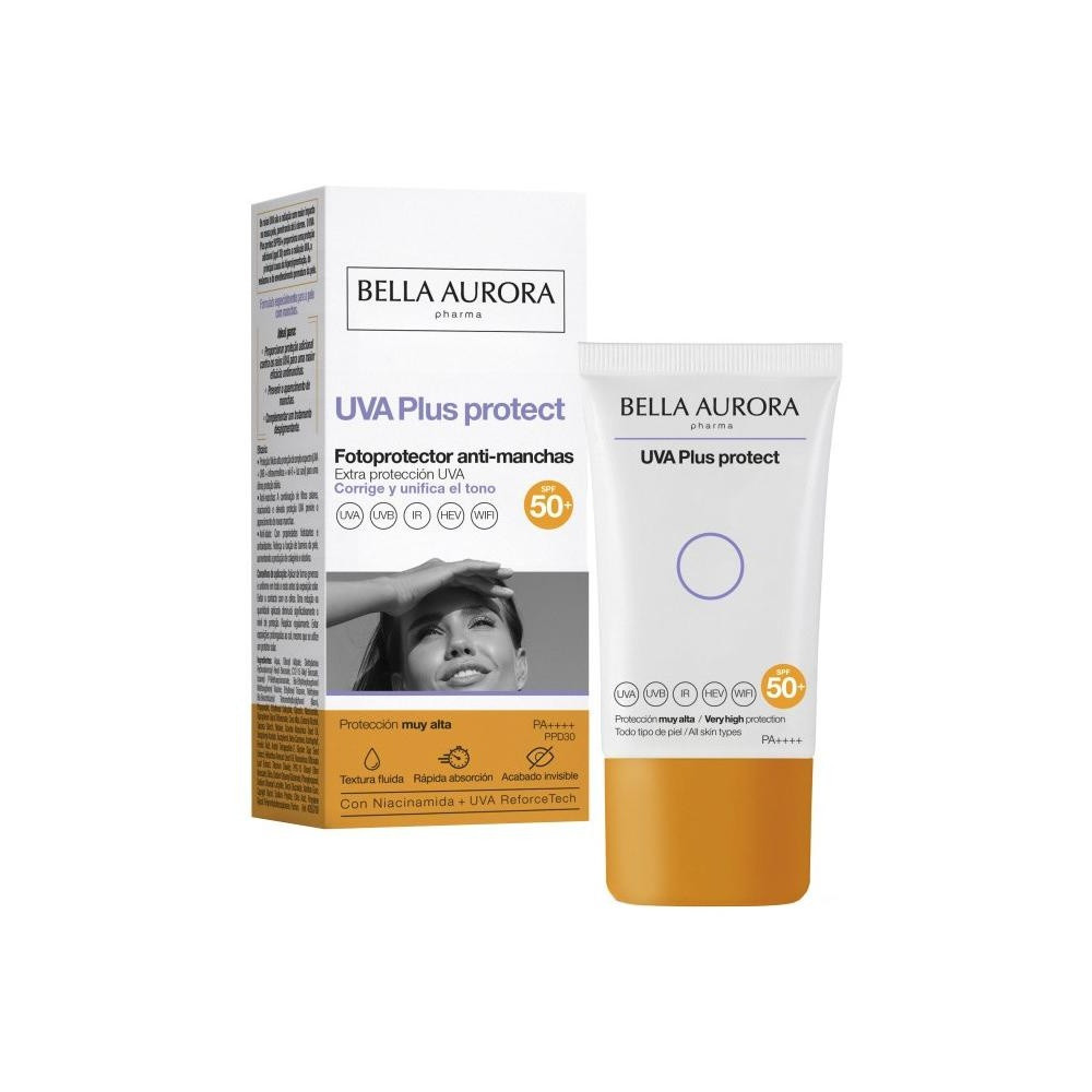 Bella Aurora Fotoprotector Antimanchas Uva Plus Protect Con Spf50+ 50Ml