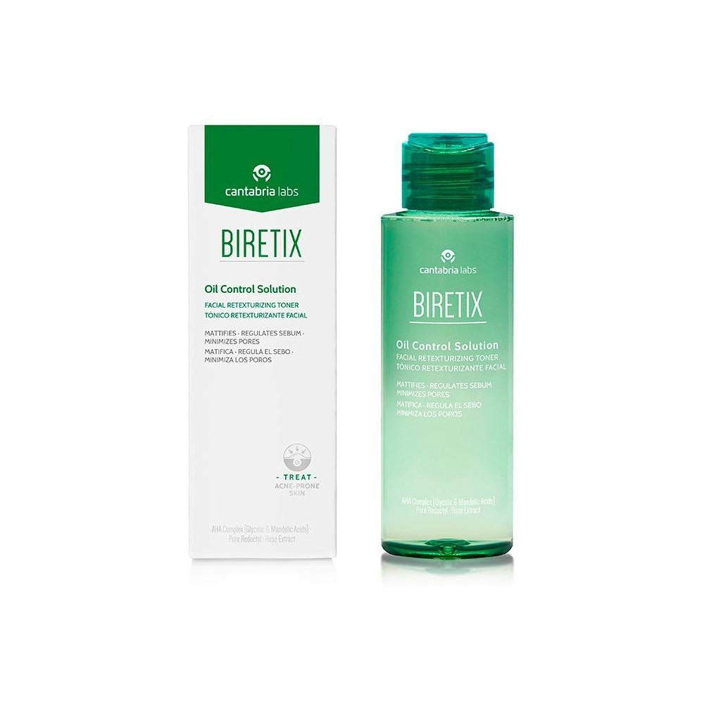 Biretix Oil Control Solution Tónico Retexturizante Facial 100 Ml