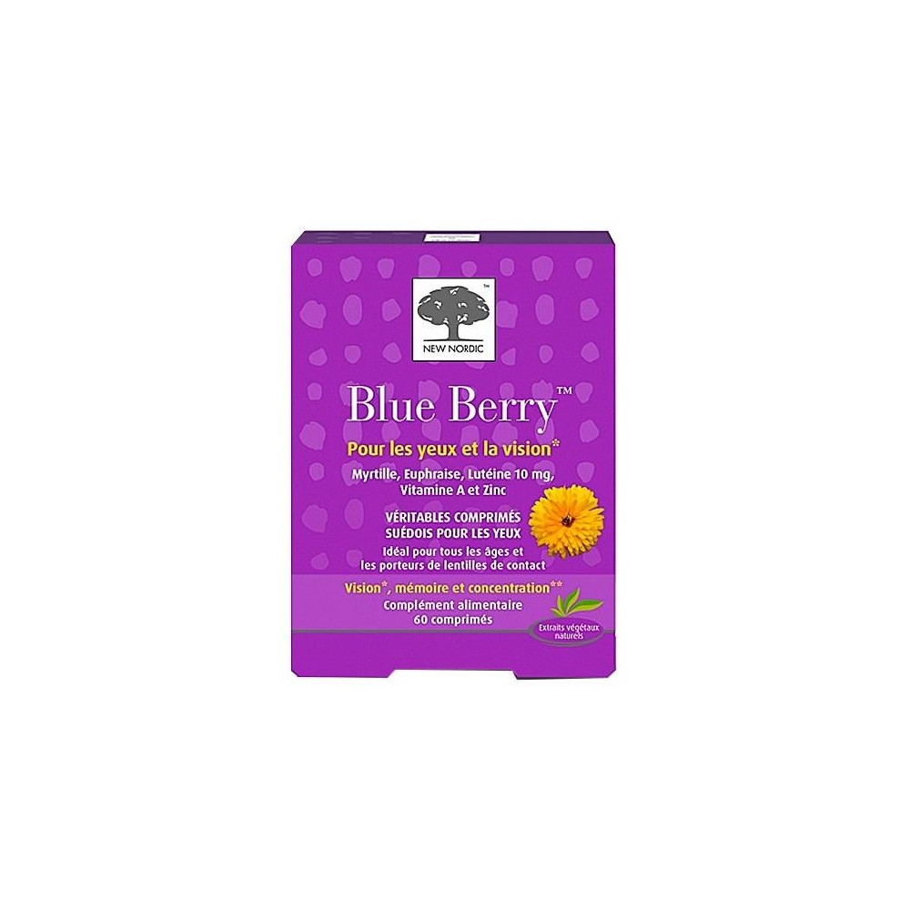 New Nordic Blue Berry Eyebright 60Comp