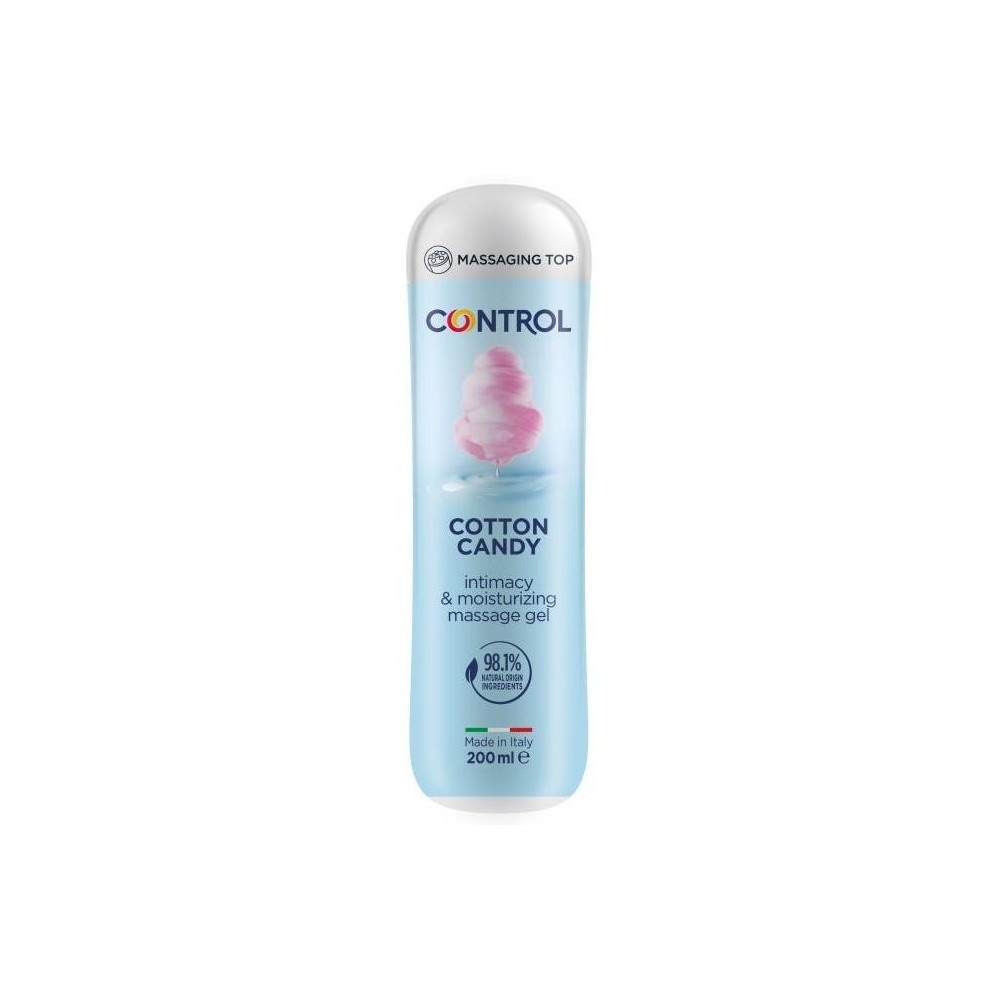 Control Gel De Masaje Cotton Candy 200Ml