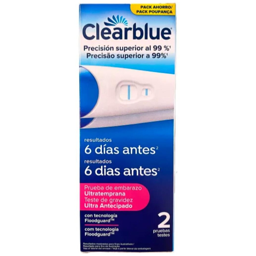 Clearblue Test De Embarazo Digital Ultratem 2Ud