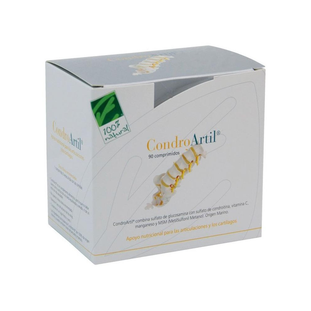 Cien Por Cien Natural Condroartil Con Colágeno 90 Cápsulas