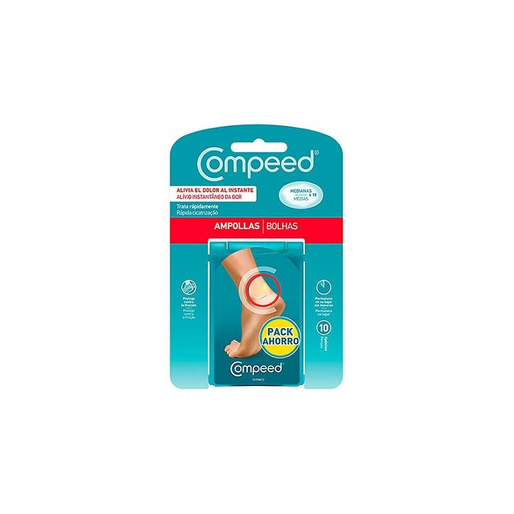 Compeed Ampollas Medianas Pack Ahorro 10U