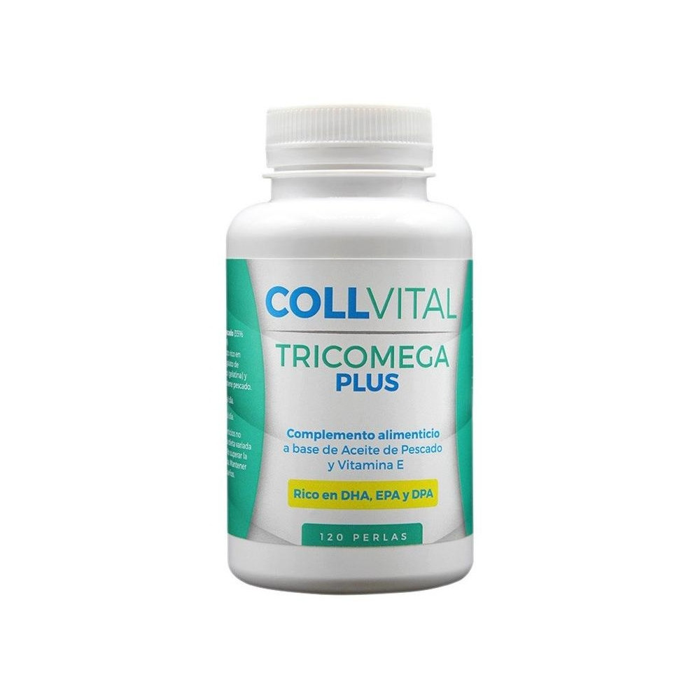 Collvital Tricomega Plus Para La Salud Cardiovascular Y Cerebral 90 Cápsulas