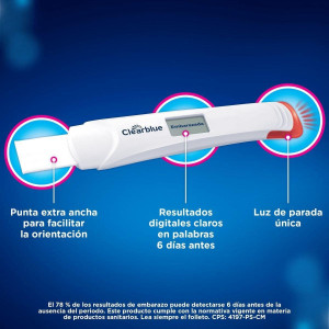 Clearblue Test Embarazo Ultratem Digital