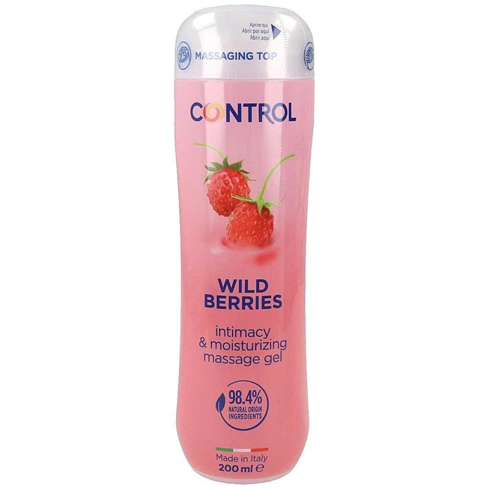 Control Wild Berries Gel Masaje Hidratante 200 Ml
