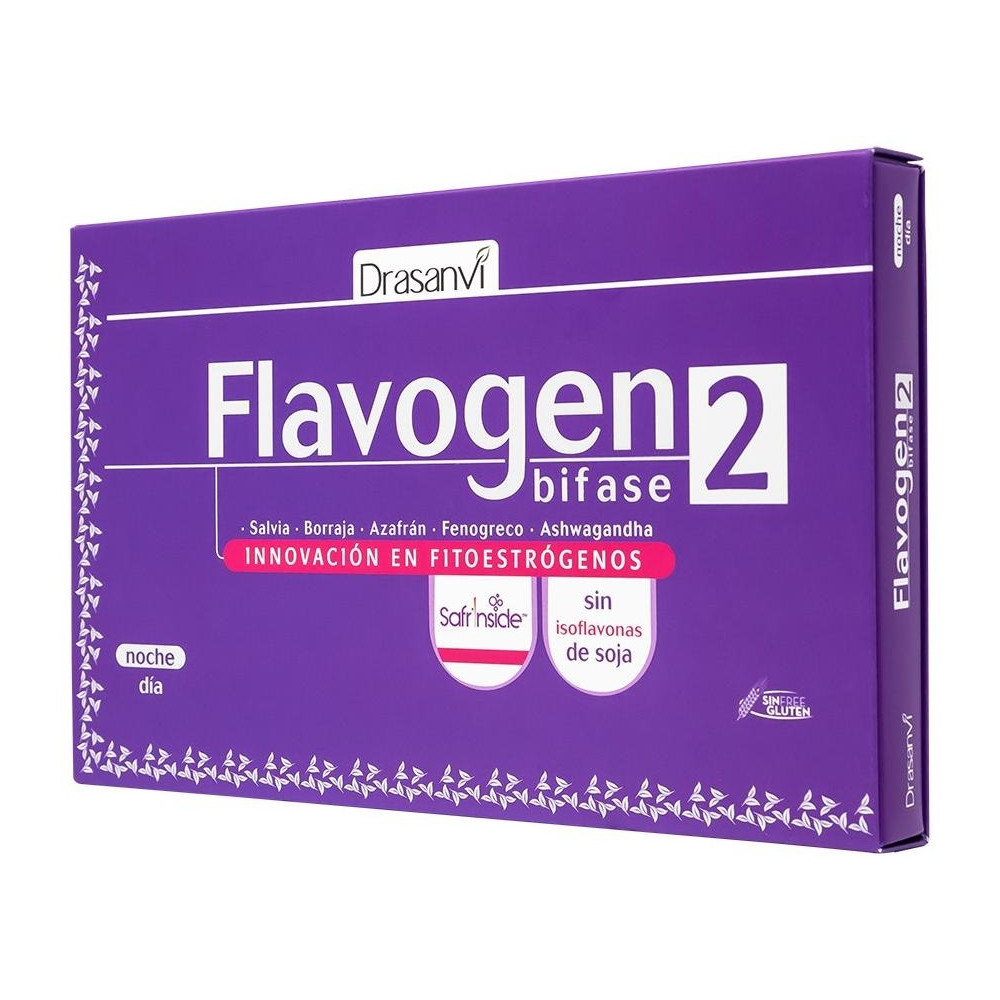 Drasanvi Flavogen Bifase 2 Para La Menopausia En Cápsulas