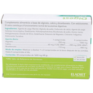 Eladiet Digest Aciflux Protector En Comprimidos