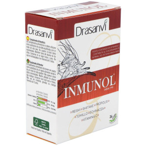 Drasanvi Inmunol Suplemento Dietético Para El Sistema Inmunitario 36 Cápsulas Vegetales