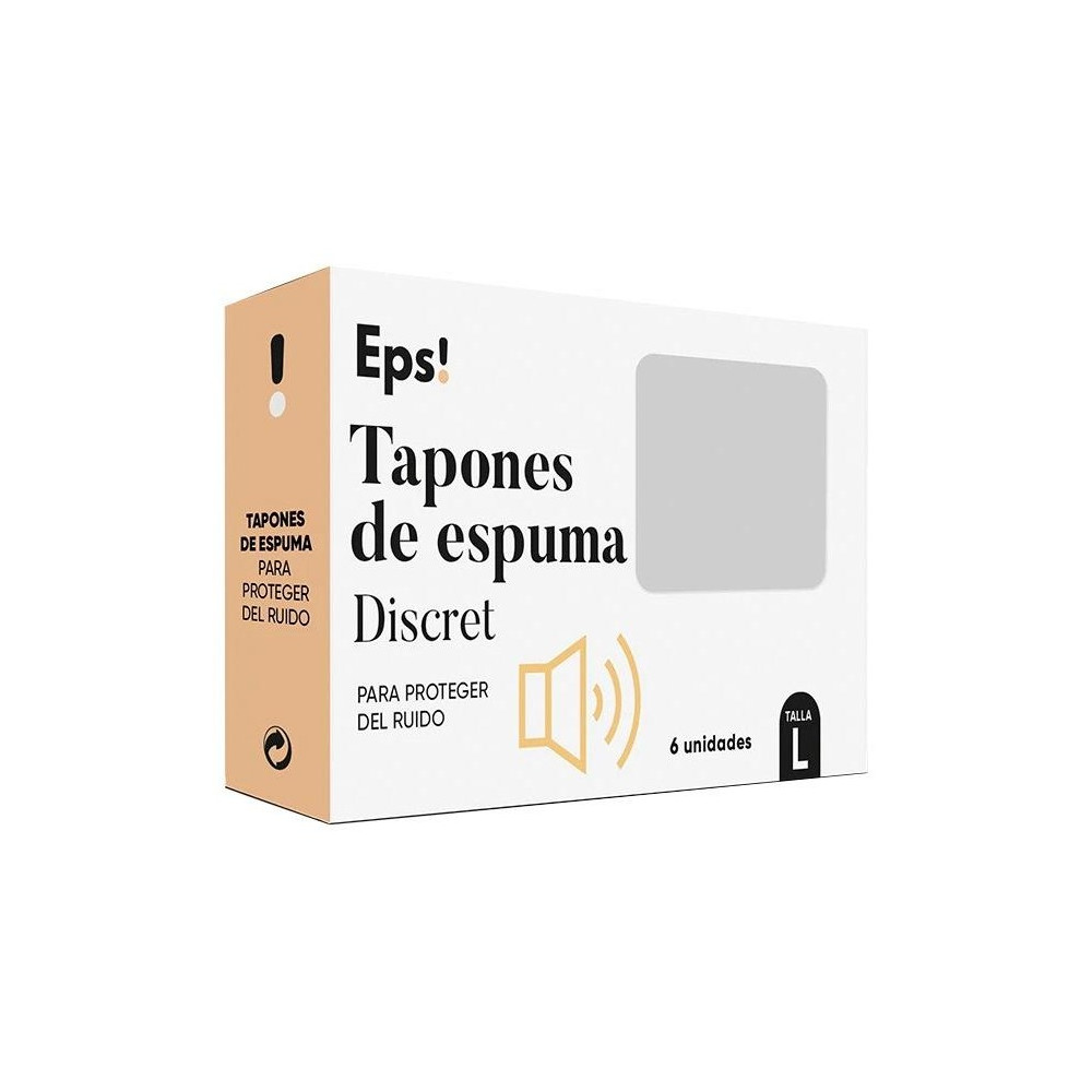 Eps! Tapones Espuma Discret Talla L 6U