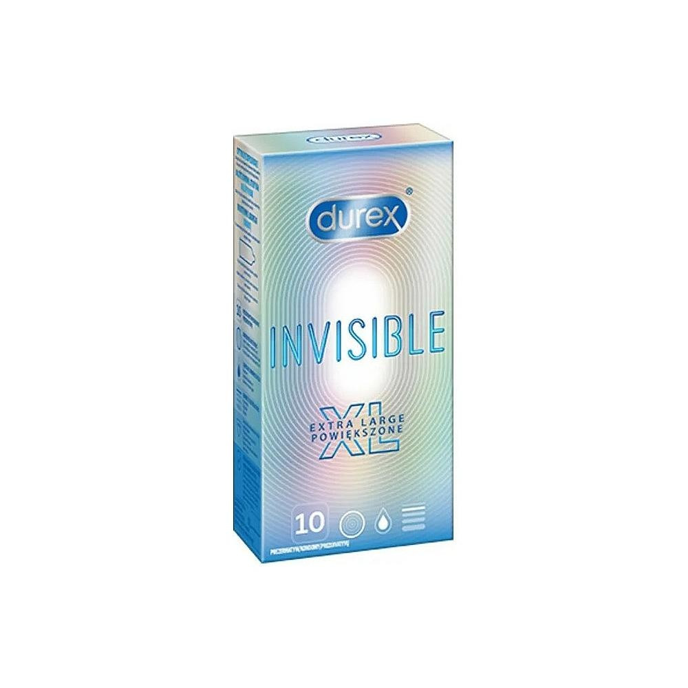 Invisible Xl Ultra Fino Preservativos 10 U