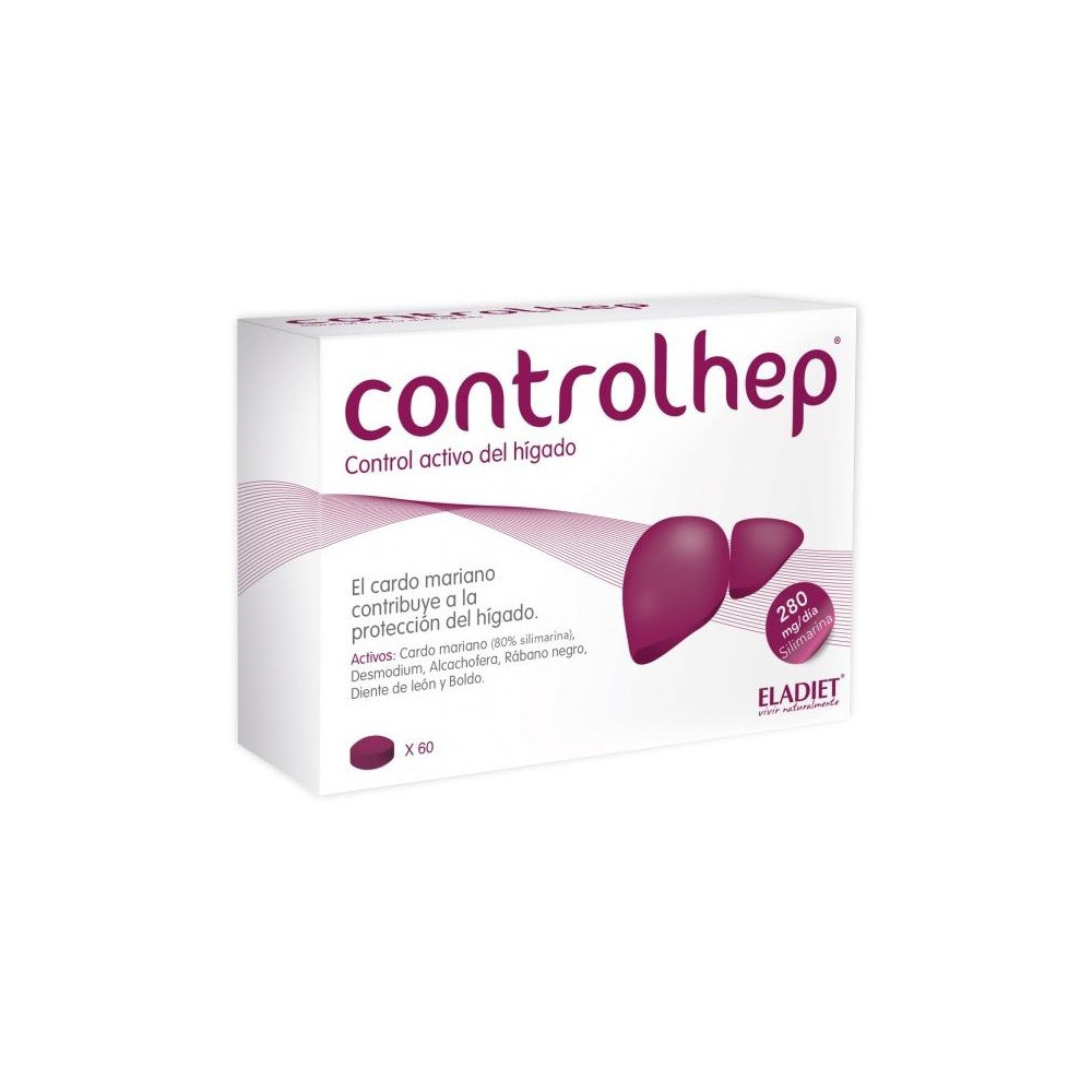 Eladiet Controlhep Suplemento Dietético Para Cuidar El Hígado En Cápsulas