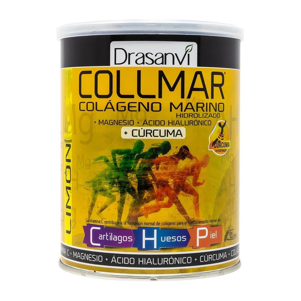 Drasanvi Collmar® Colágeno Marino + Magnesio + Cúrcuma Sabor Limón 300G