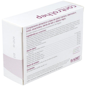 Eladiet Controlhep Suplemento Dietético Para Cuidar El Hígado En Cápsulas