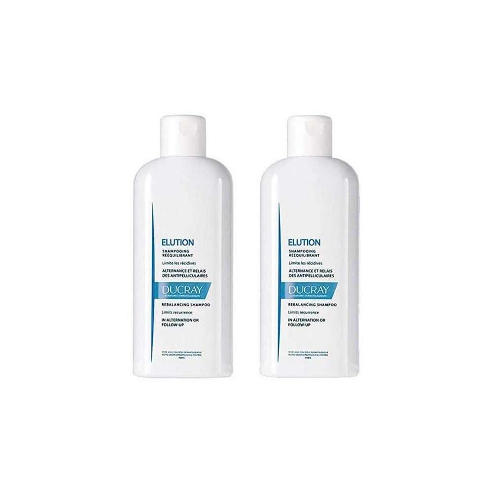 Elucion Champú Reequilibrante Anticaspa Duo 2 X 400 Ml
