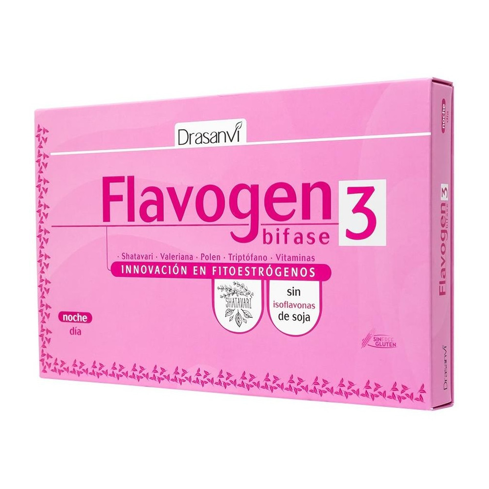 Drasanvi Flavogen Bifase 3 Para La Menopausia En Cápsulas
