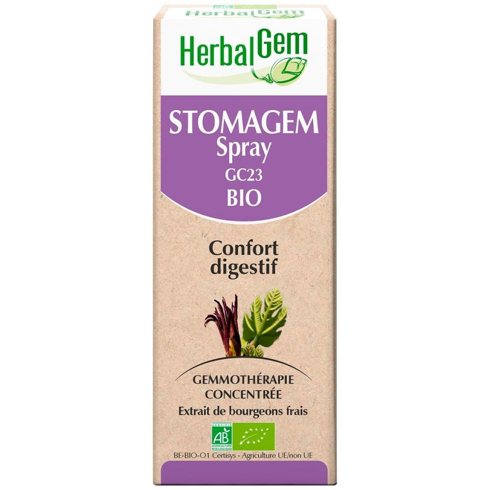 Herbalgem Stomagem Complejo Natural Para Mejorar La Digestión En Spray 15Ml