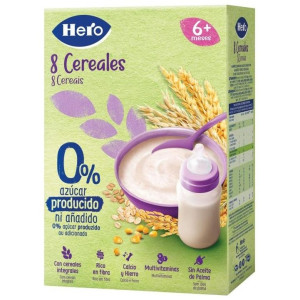 Hero Baby 8 Cereales 0%...
