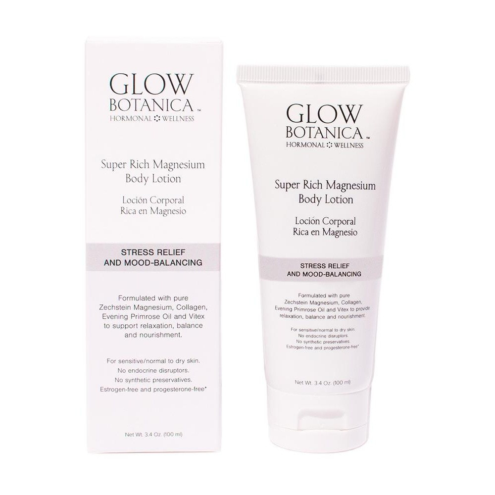 Glow Botánica Loción Corporal Rica En Magnesio Y Colágeno 100Ml