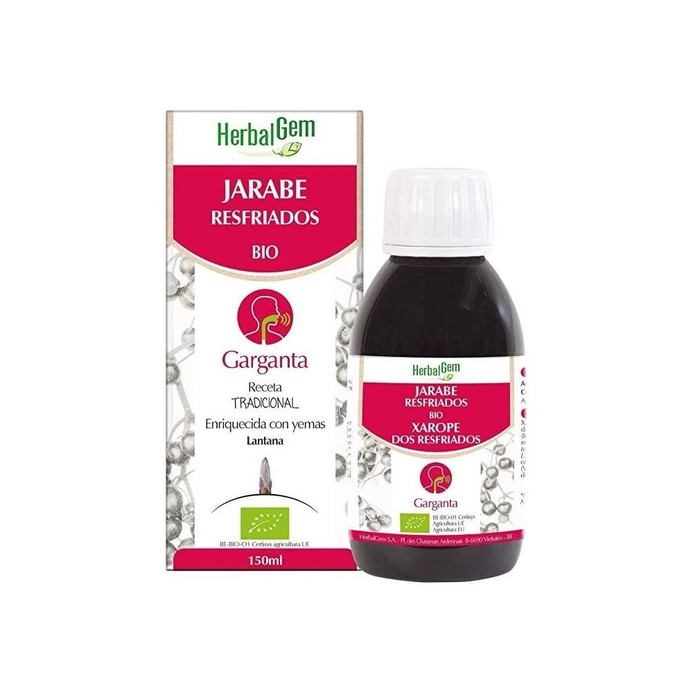 Herbalgem Jarabe Calmante Para La Garganta 150 Ml
