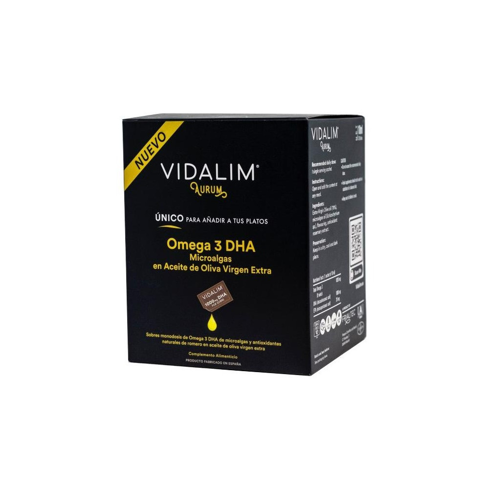 Frialtec Vidalim Aurum Aporte De Omega 3 En Sobres