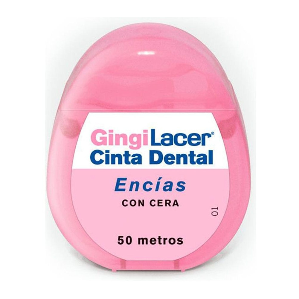Lacer Gingilacer Cinta Dental Encías Con Cera 2X50M