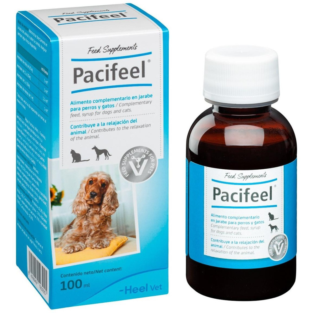 Heel Vet Pacifeel Suplemento Alimenticio En Jarabe Para Mascotas 100Ml