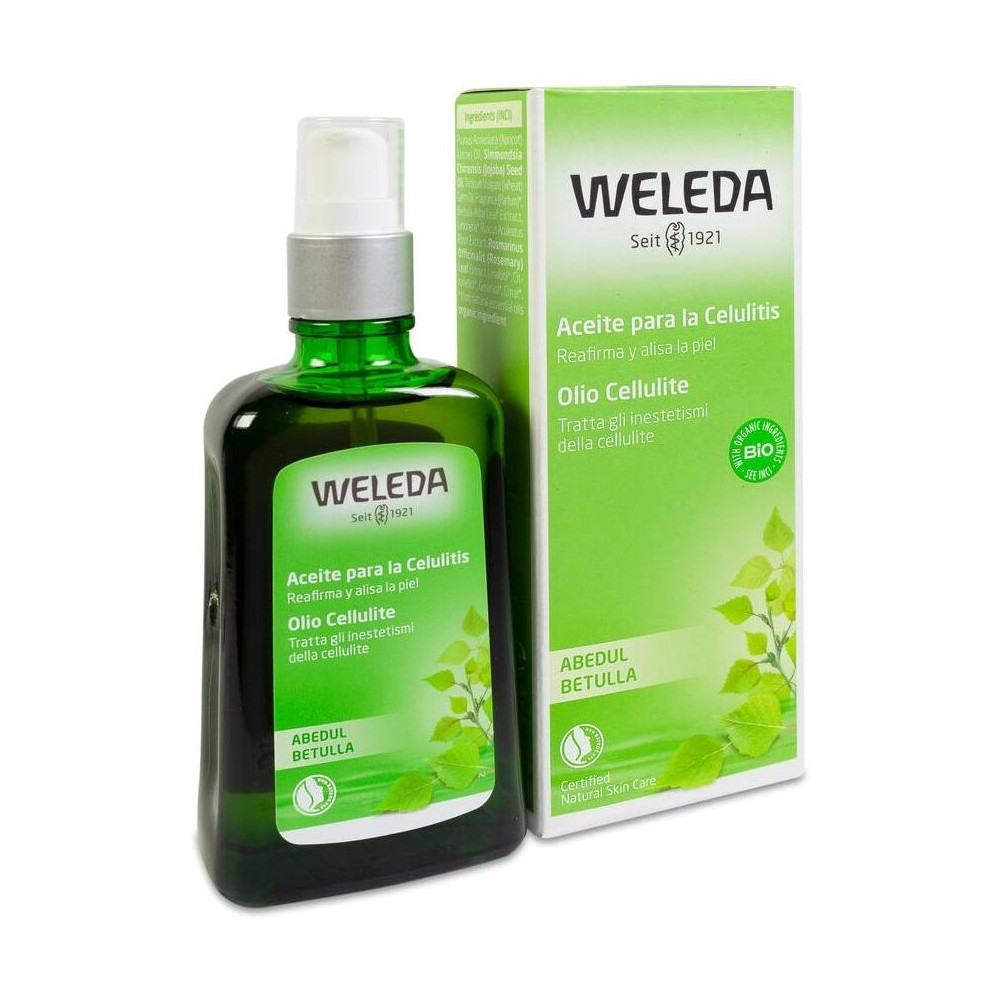 Weleda Aceite De Abedul Para La Celulitis, 100 Ml