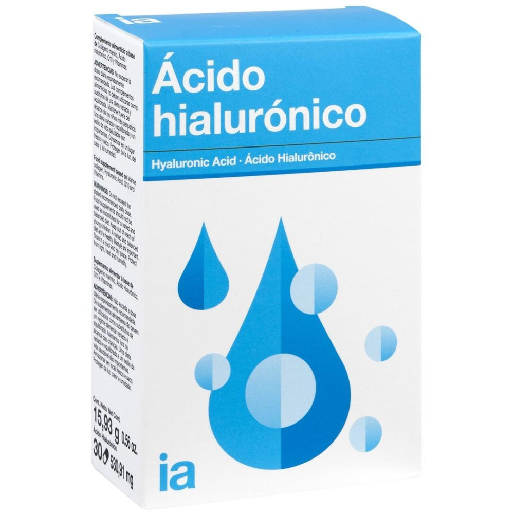 Interapothek Ácido Hialurónico Con Coenzima Q10 30 Cápsulas