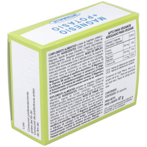 Integralia Suplemento De Magnesio, Potasio Y Vitamina B6 60 Cápsulas