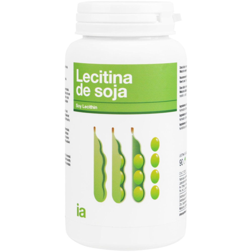 Interapothek Lecitina De Soja 90 Cápsulas