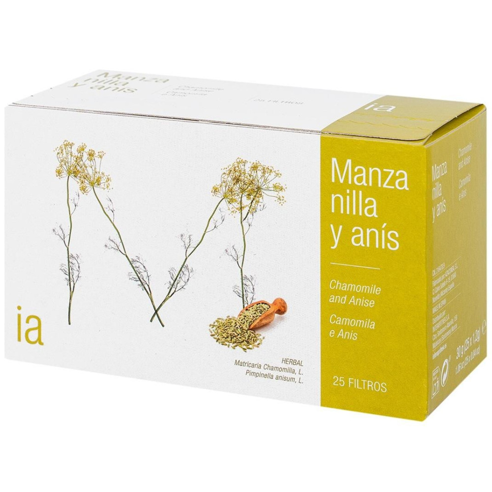 Interapothek Manzanilla Con Anís Infusión 25Uds