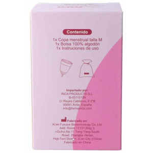 Inca Copa Menstrual Talla M + Bolsita 1 Pack