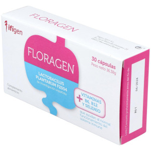 Ifigen Floragén, Probióticos Para La Microbiota Intestinal 30 Cápsulas